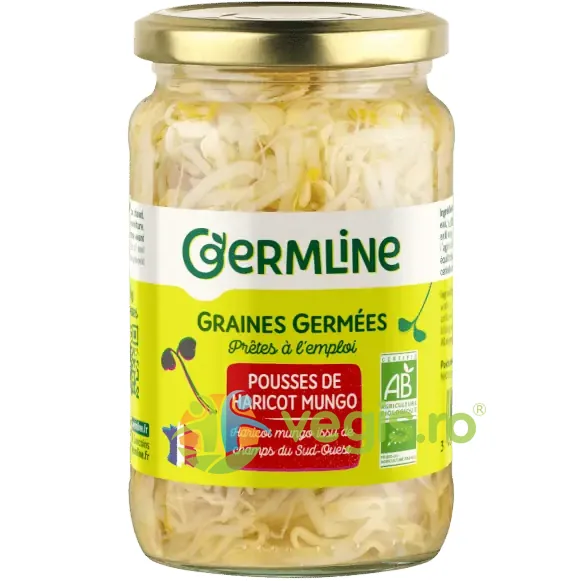 Germeni de Fasole Mung Ecologici/Bio 330g GERMLINE — preț și oferte
