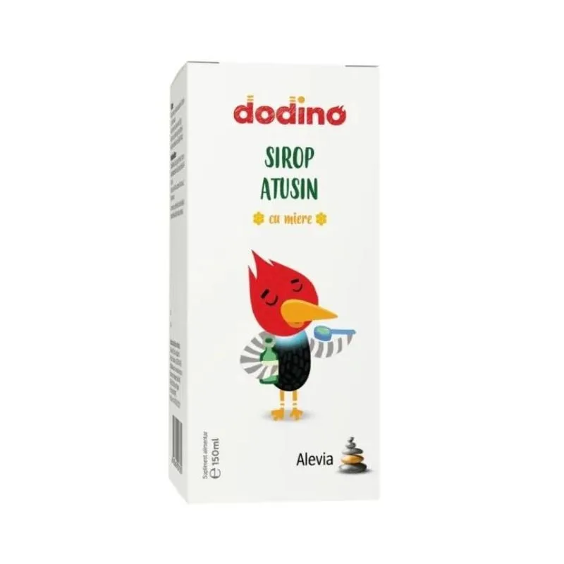 Sirop Atusin cu miere Dodino, 150 ml, Alevia — preț și oferte