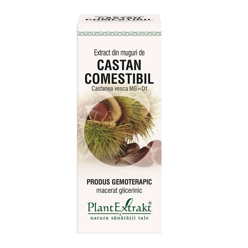 CASTAN COMESTIBIL - muguri - gemoderivat - 50ml - PlantExtrakt — preț și oferte