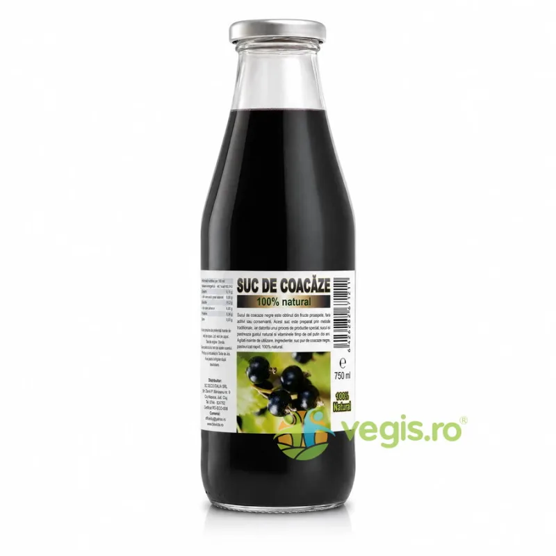 Suc de Coacaze Negre 750ml Deco Italia — preț și oferte