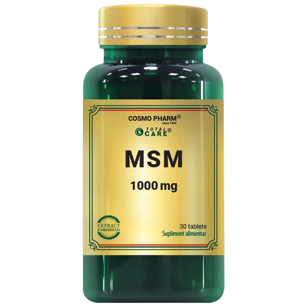 MSM - metilsulfometan - 1000 mg, 30 capsule Cosmo Pharm — preț și oferte