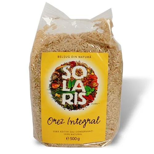 Orez brun integral 500g - SOLARIS — preț și oferte