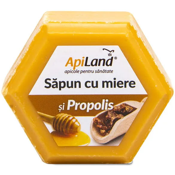 Sapun Natural cu Miere si Propolis 100g APILAND — preț și oferte