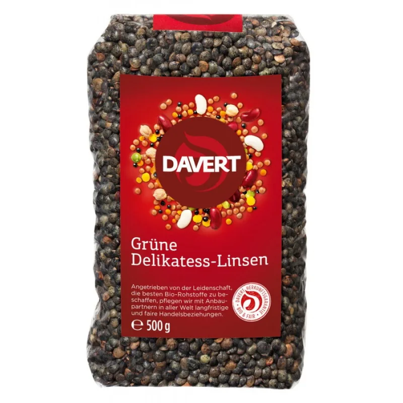 Linte Verde Ecologica/Bio 500g DAVERT — preț și oferte