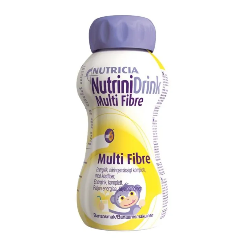 NutriniDrink Multi Fibre cu aroma de banane, 200ml, Nutricia — preț și oferte
