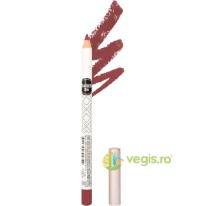 Creion Bio Contur Buze Rosu cu Efect de Lunga Durata cu Ulei de Cocos si Ceara Vegetala 1.1g
