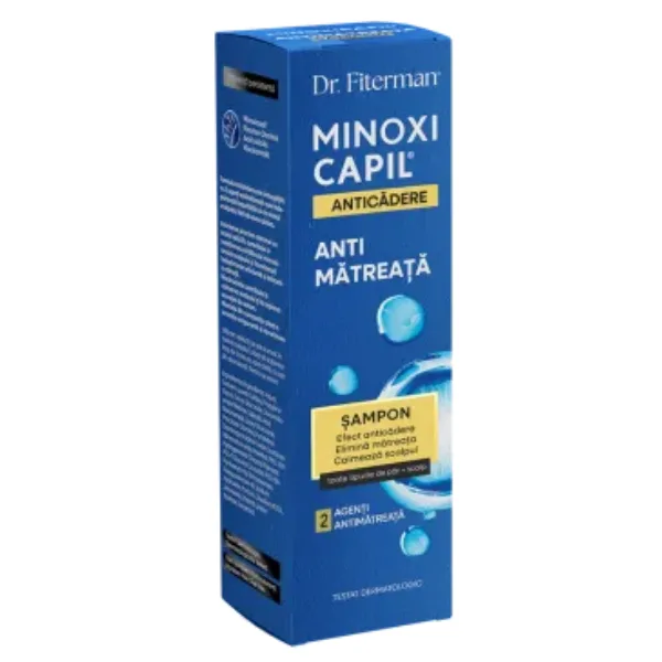 Sampon Antimatreata Minoxicapil, Dr. Fiterman | 200 ml FITERMAN PHARMA — preț și oferte