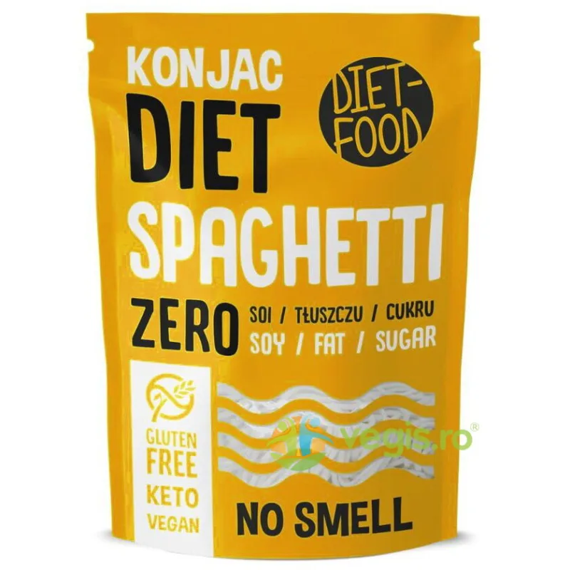 Spaghete Shirataki din Konjac fara Gluten 200g DIET FOOD — preț și oferte