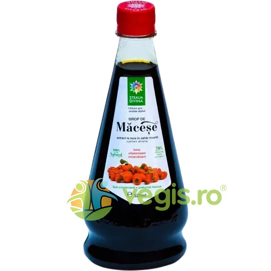 Sirop de Macese Presat la Rece 520ml STEAUA DIVINA — preț și oferte