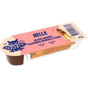 Sticks-uri si Crema de Ciocolata cu Caramel Sarat cu Stevie fara Zahar Adaugat 29g