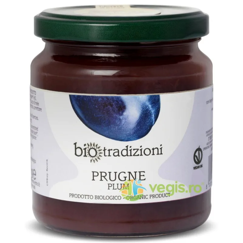 Gem de Prune fara Zahar Ecologic/Bio 320g BIO TRADIZIONI — preț și oferte