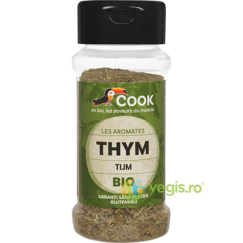Frunze de Cimbru fara Gluten (Solnita) Ecologice/Bio 15g COOK — preț și oferte