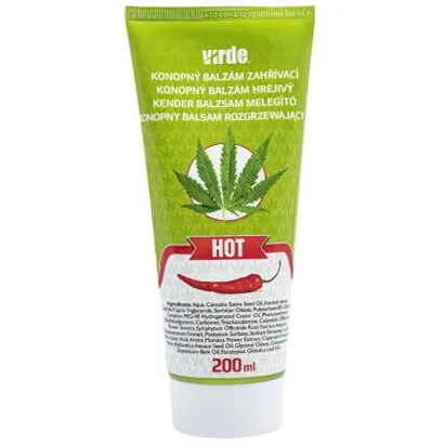 Balsam cu Efect de Incalzire cu Canepa 200ml VIRDE — preț și oferte