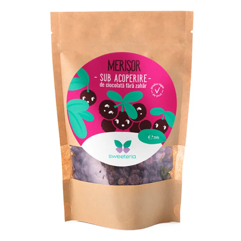 Merisore drajate in ciocolata, 250 g, Sweeteria — preț și oferte
