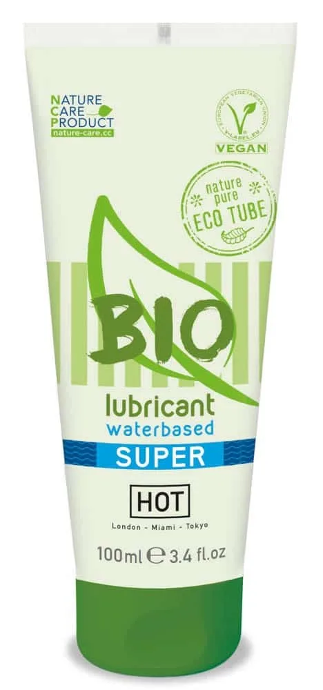 Lubrifiant pe bază de apă, Hot, Superglide, 100 ml, BIO — preț și oferte