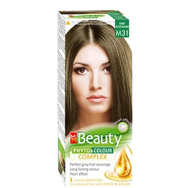 Vopsea de par M31 - Blond oliv inchis, MM Beauty | 110 g SOLVEX COSMETICS INFINITY — preț și oferte