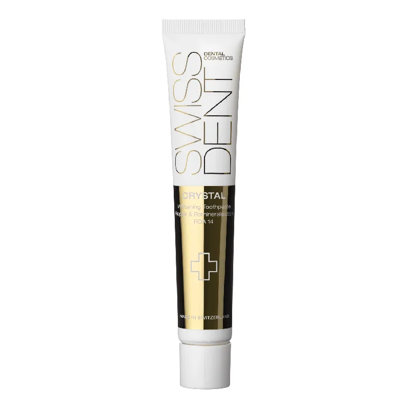 Pasta de dinti pentru albire Crystal, 50 ml, Swissdent — preț și oferte