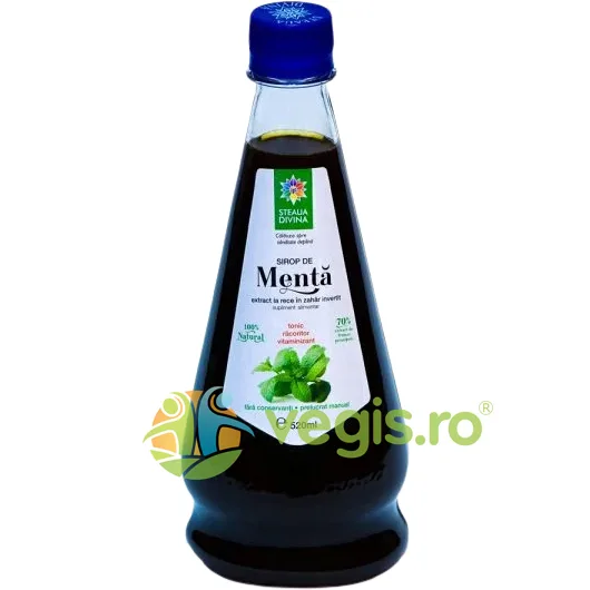 Sirop de Menta Presat la Rece 520ml STEAUA DIVINA — preț și oferte