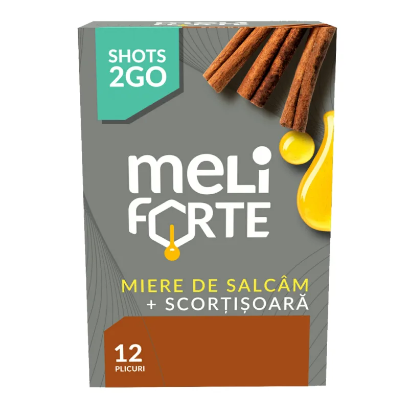 Miere de Salcam cu Scortisoara, 12 plicuri, Meliforte — preț și oferte