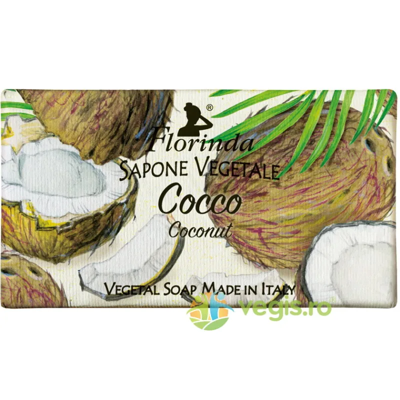 Sapun Vegetal cu Parfum de Cocos Florinda 100g LA DISPENSA — preț și oferte