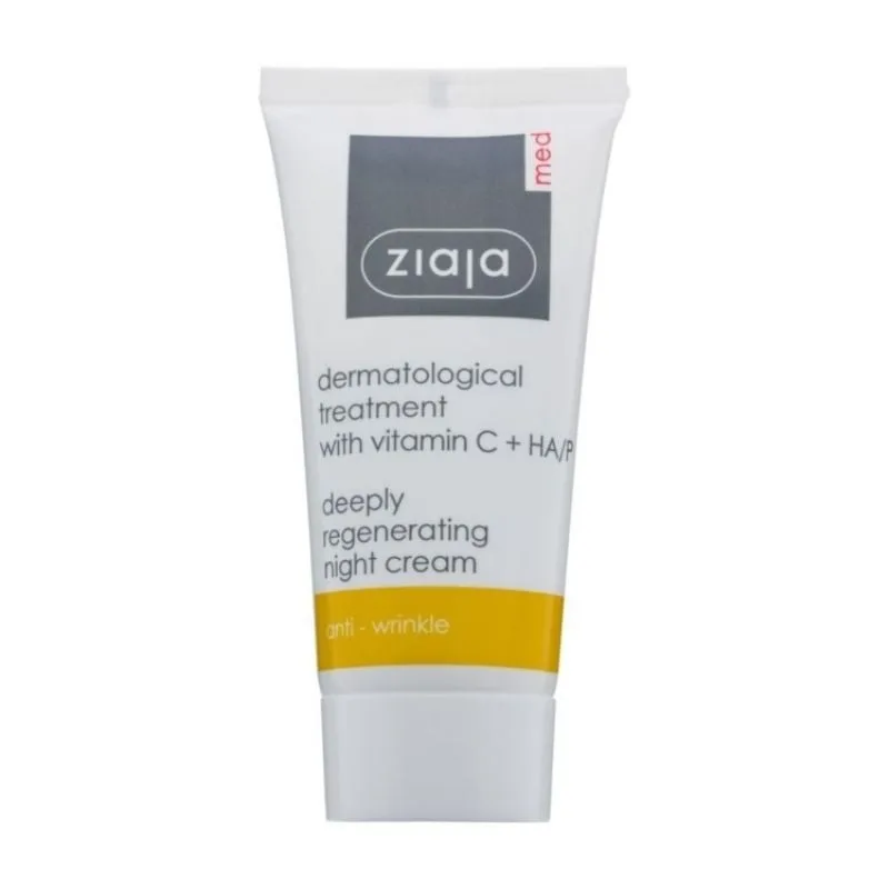 ZIAJA Med-Crema de noapte antirid cu vitamina C, 50 ml — preț și oferte