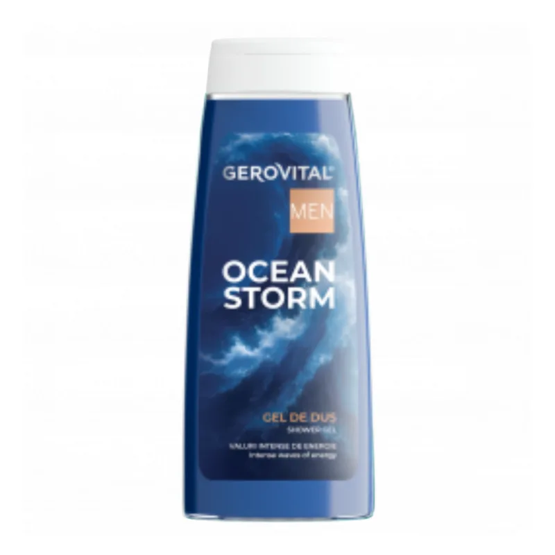 Gel de dus Ocean Storm for Men, 400ml, Gerovital FARMEC — preț și oferte