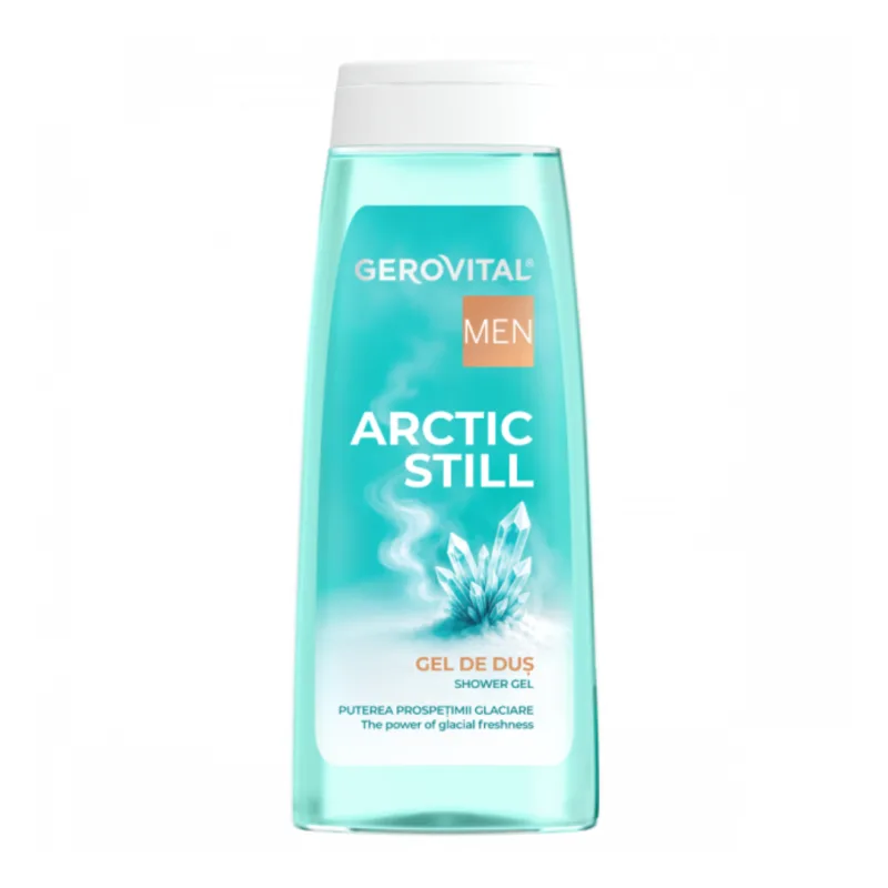 Gel de dus Arctic Still for Men, 400ml, Gerovital FARMEC — preț și oferte