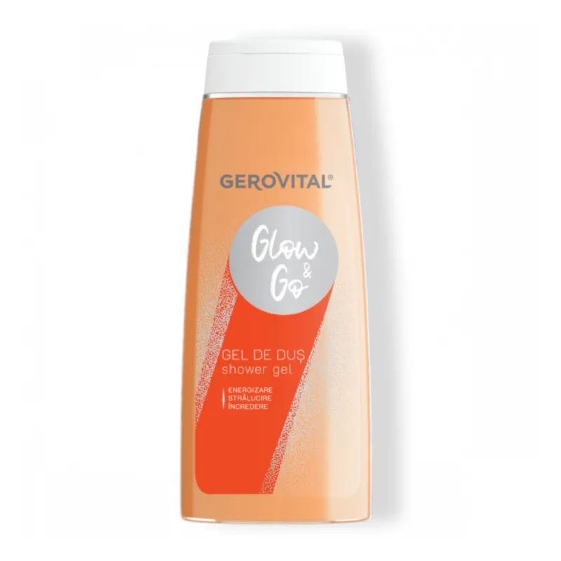 Gel de dus Glow&Go, 400ml, Gerovital FARMEC — preț și oferte