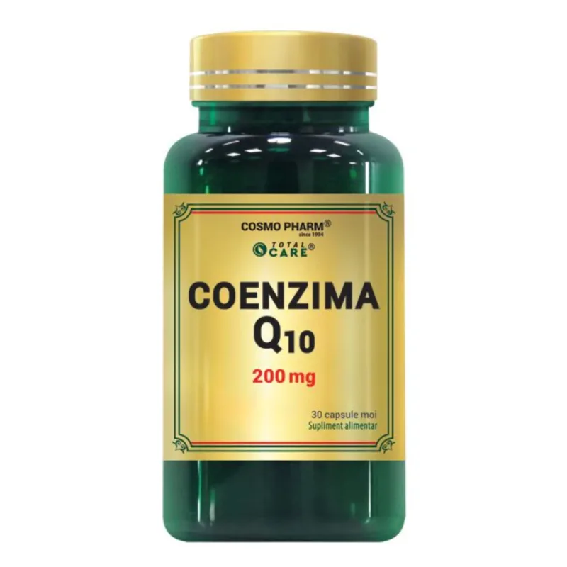 Coenzima Q10 200mg, 30 capsule, Cosmo Pharm — preț și oferte