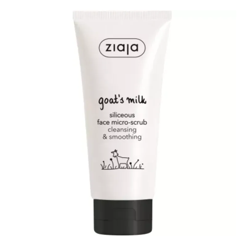 Scrub microcristalin cu siliciu pentru fata Goat's Milk, 75 ml, Ziaja — preț și oferte