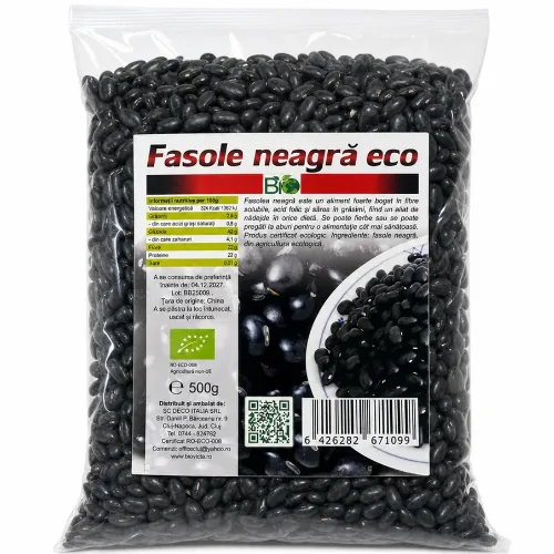 Fasole Neagra Eco 500gr Deco Italia — preț și oferte