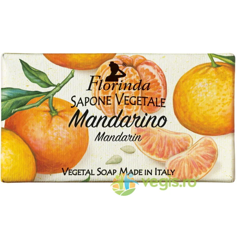 Sapun Vegetal Florinda cu Parfum de Mandarine 100g LA DISPENSA — preț și oferte