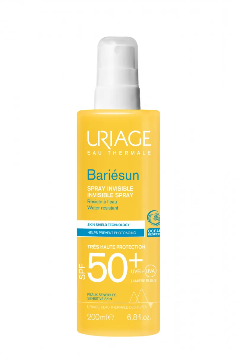 Bariesun Spray Invizibil fara parfum cu SPF50+, 200ml, Uriage — preț și oferte