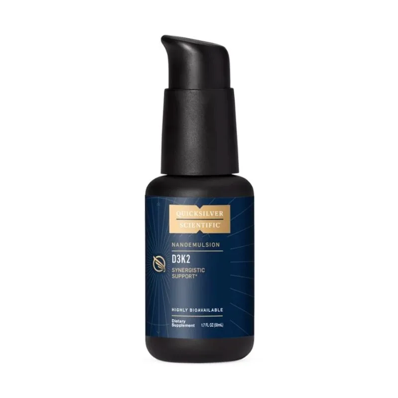 D3-K2 Nano Emulsie Lipozomala 50 ml, Quicksilver Scientific — preț și oferte