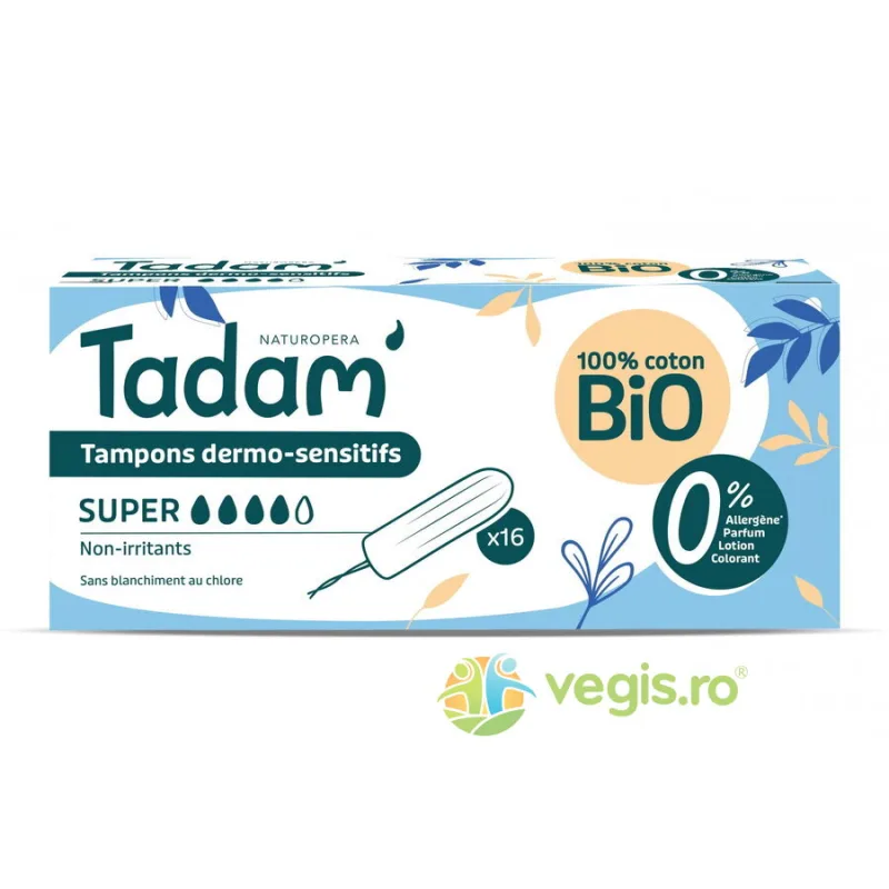 Tampoane Hipoalergenice Super 16buc Tadam — preț și oferte