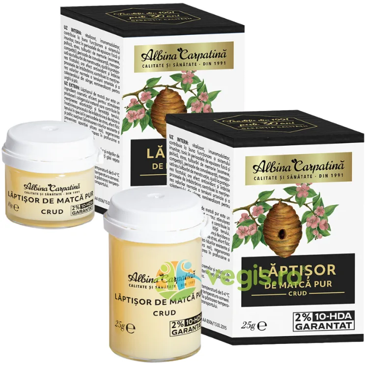 Laptisor de Matca 2% 10-HDA 25g+10g Albina Carpatina — preț și oferte