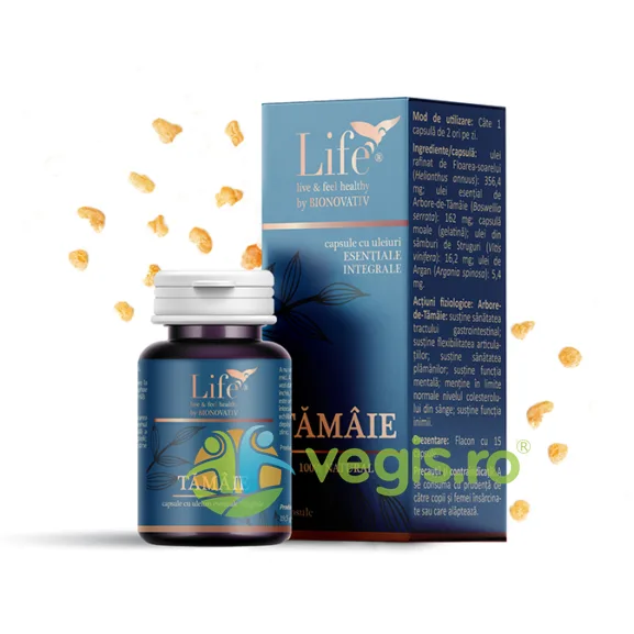 Tamaie (Capsule cu Uleiuri Esentiale) 15cps BIONOVATIV — preț și oferte
