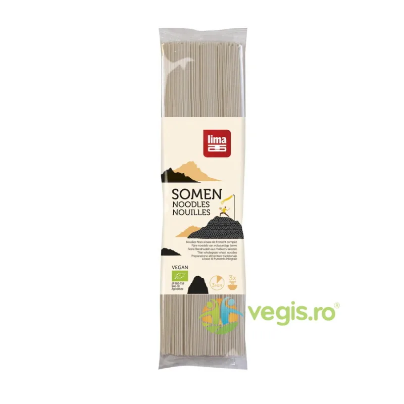 Taitei Japonezi Somen Ecologici/Bio 250g LIMA — preț și oferte