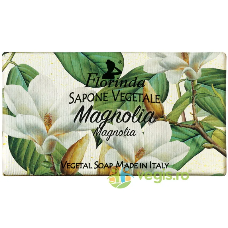 Sapun Vegetal Florinda cu Parfum de Magnolie 100g LA DISPENSA — preț și oferte
