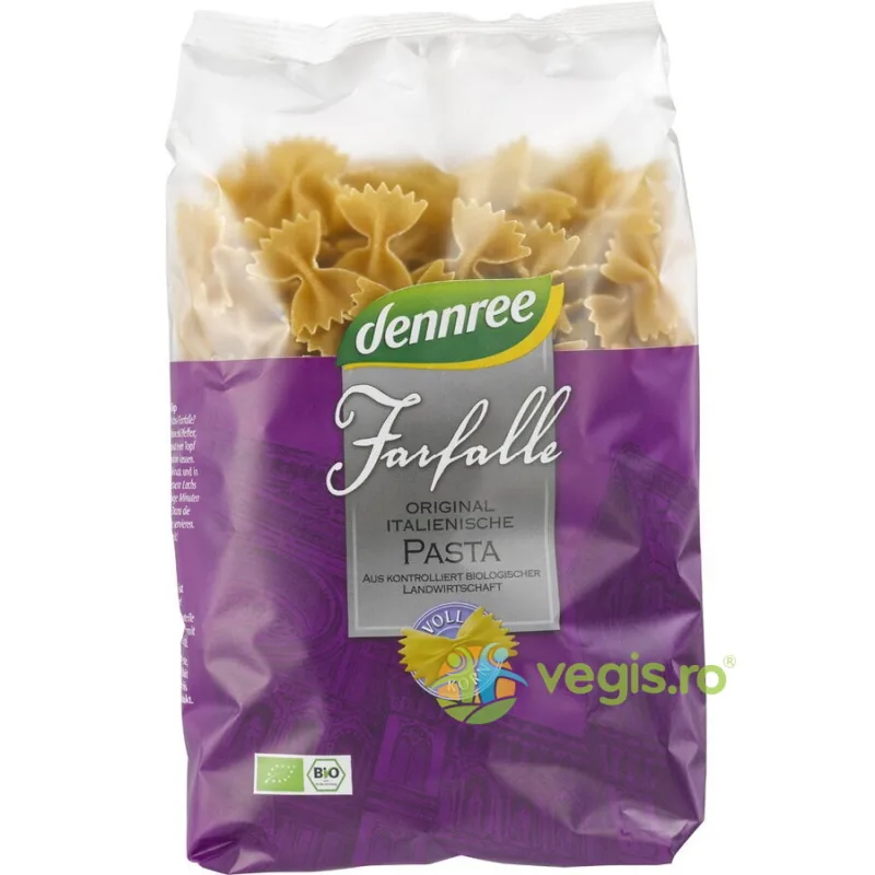 Farfale din Grau Dur Integrale Ecologice/Bio 500g Dennree — preț și oferte
