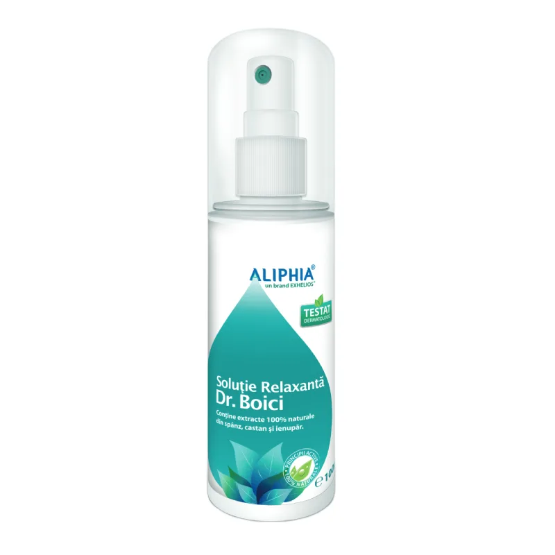 Soluție Relaxantă Dr. Boici, 100 ml, Aliphia — preț și oferte