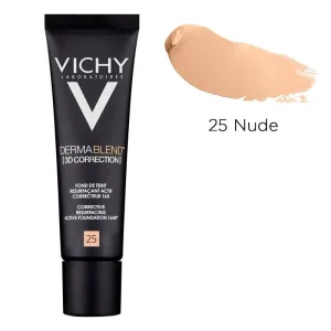 Fond de ten corector Dermablend 3D, nuanta 25 Nude, Vichy | 30 ml