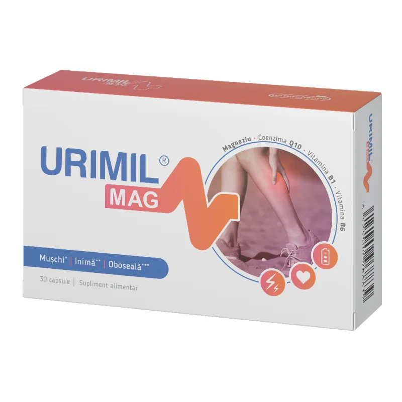 Urimil Mag, 30 capsule, Naturpharma — preț și oferte