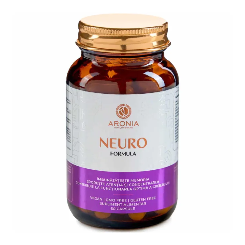 Neuro Formula, 60 capsule, Aronia Charlottenburg — preț și oferte