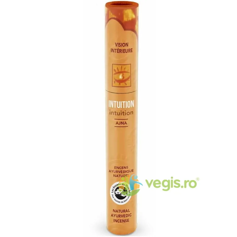 Betisoare Parfumate Naturale Ayurvedice Intuition 16buc AROMANDISE — preț și oferte