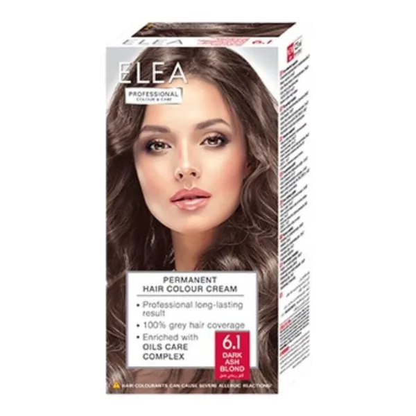 Vopsea de par 6.1 - Blond-Cenusiu Inchis, Elea Professional | 123 ml SOLVEX COSMETICS INFINITY — preț și oferte