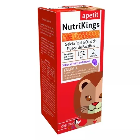 NutriKings Apetite, suspensie orala, 150 ml, Dietmed — preț și oferte