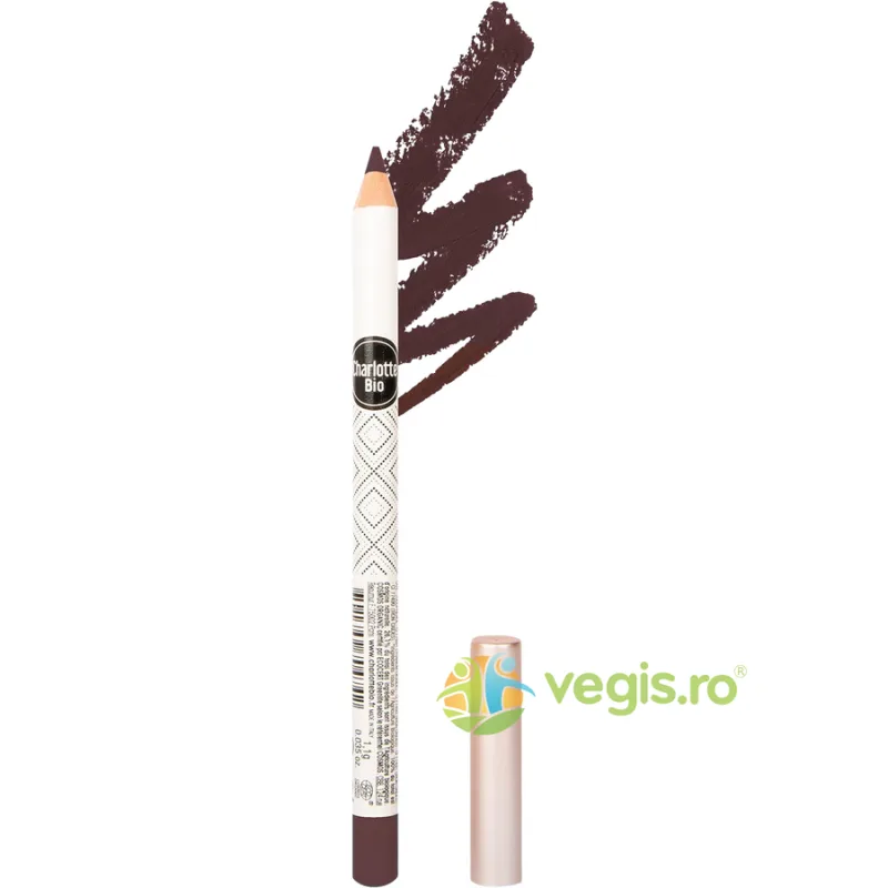 Creion Contur Ochi Cupru cu Efect de Lunga Durata cu Jojoba si Ceara Vegetala 1.1g CHARLOTTE BIO — preț și oferte