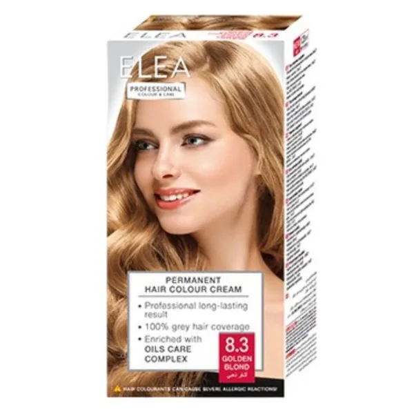 Vopsea de par 8.3 - Blond Auriu, Elea Professional | 123 ml SOLVEX COSMETICS INFINITY — preț și oferte