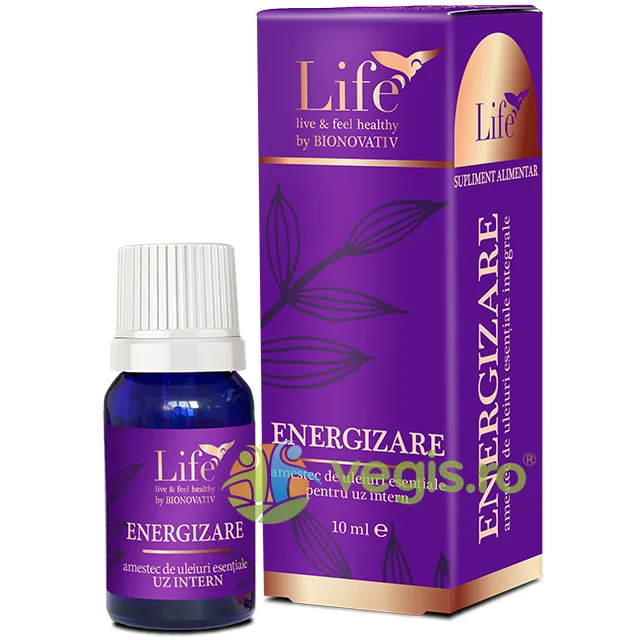 Energizare - Amestec de Uleiuri Esentiale pentru Uz Intern 10ml BIONOVATIV — preț și oferte